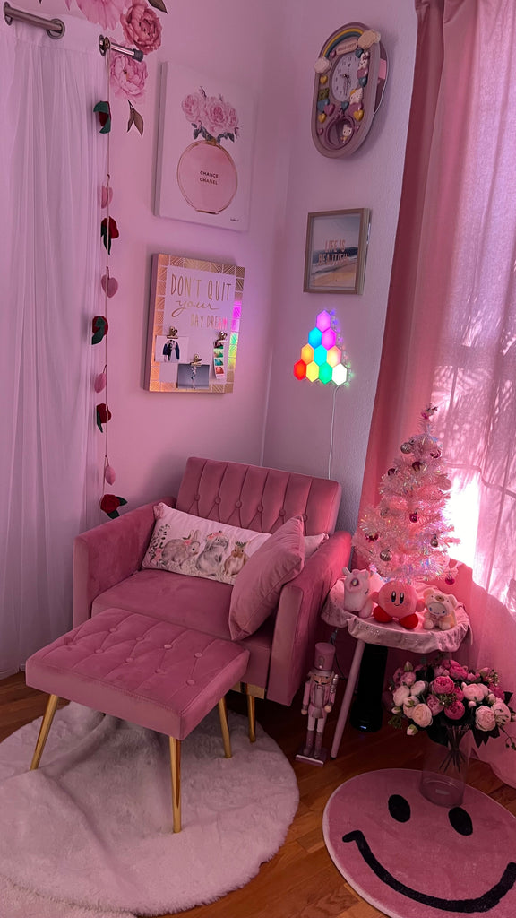 My Cute little Pink Corner for Me Time!