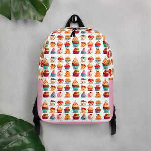 Cute Cupcakes Minimalist Backpack SETCCK001