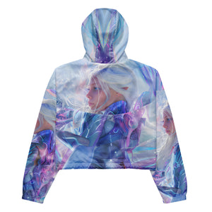 Metaverse Girl Cropped Windbreaker MG001