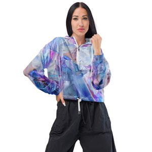 Metaverse Girl Cropped Windbreaker MG001