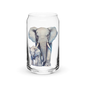 Elephant ELEG003 Can-Shaped Glass