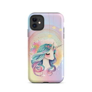 Cute Unicorn Cartoon Character iPhone® Case UC0004