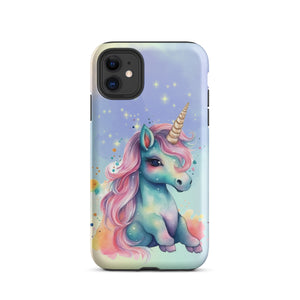 Cute Unicorn Cartoon Character iPhone® Case UC0005