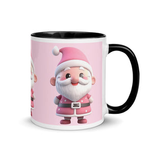 Cute Pink Santa Claus Christmas Mug SANTA001