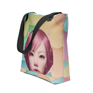 Pink Head TheTravelQuintessential Tote bag