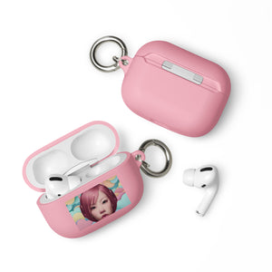 Pink Head TheTravelQuintessential Rubber Case for AirPods® Pro