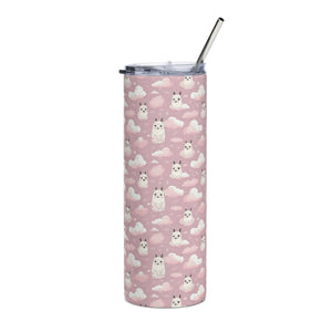 Cute Llama Cartoon Stainless Steel 20 oz Tumbler